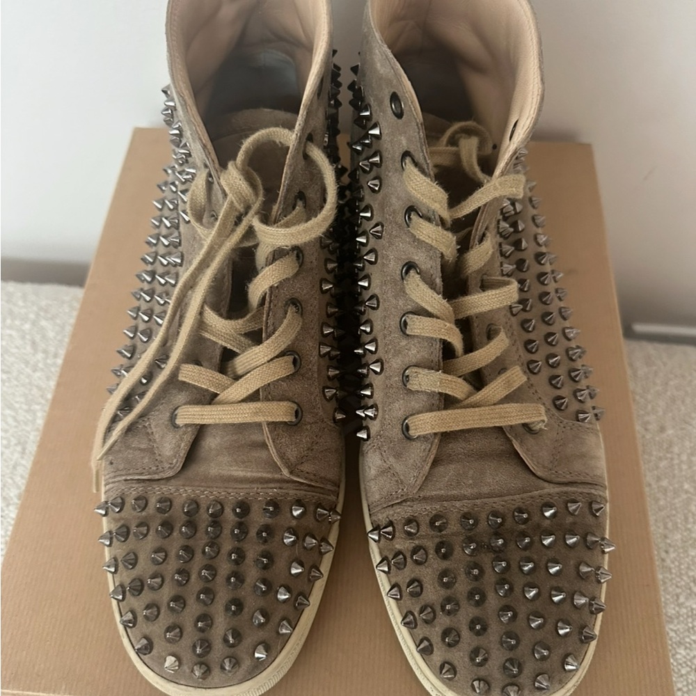 Christian Louboutin Louis Spikes Men’s Sneakers